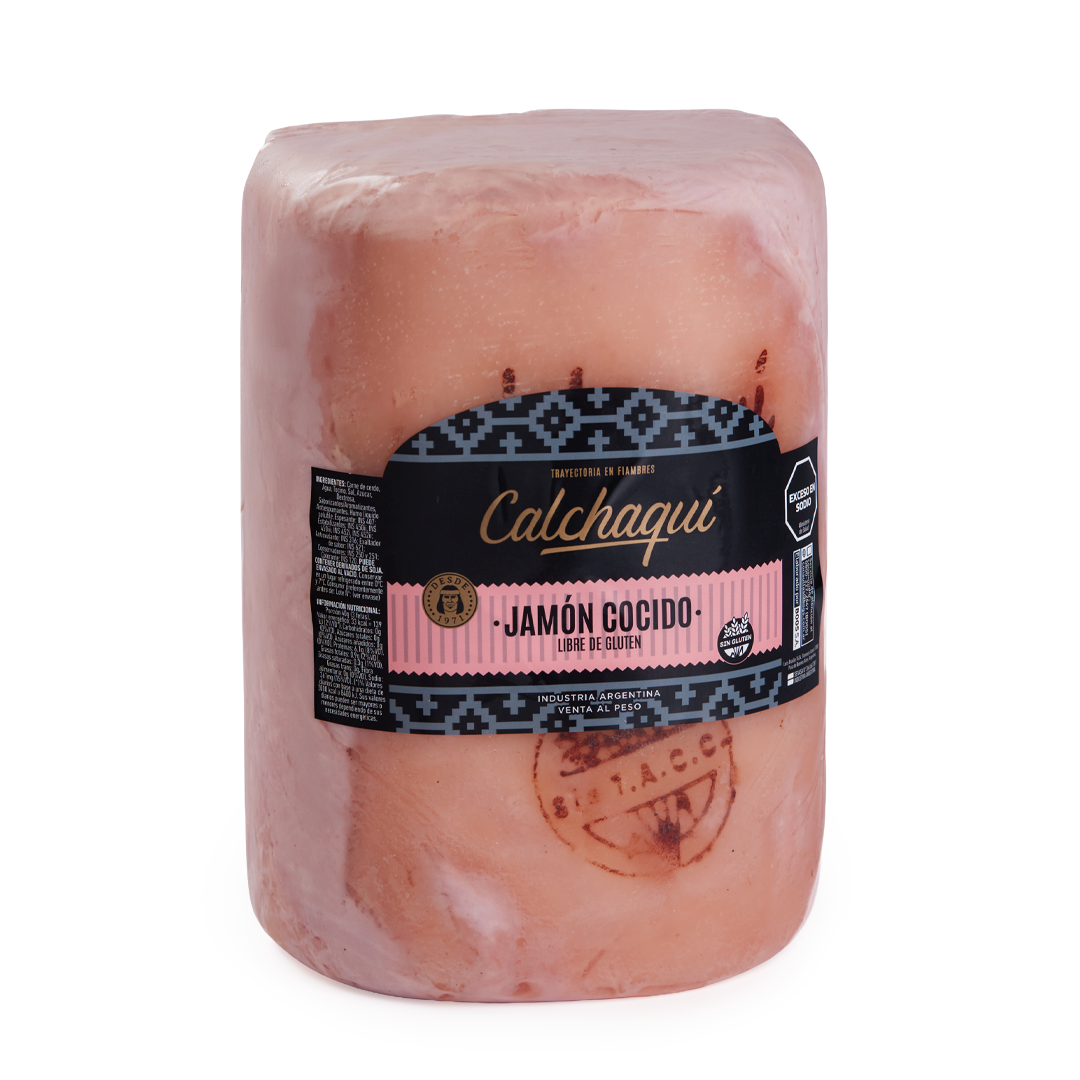 Jamón cocido sin gluten