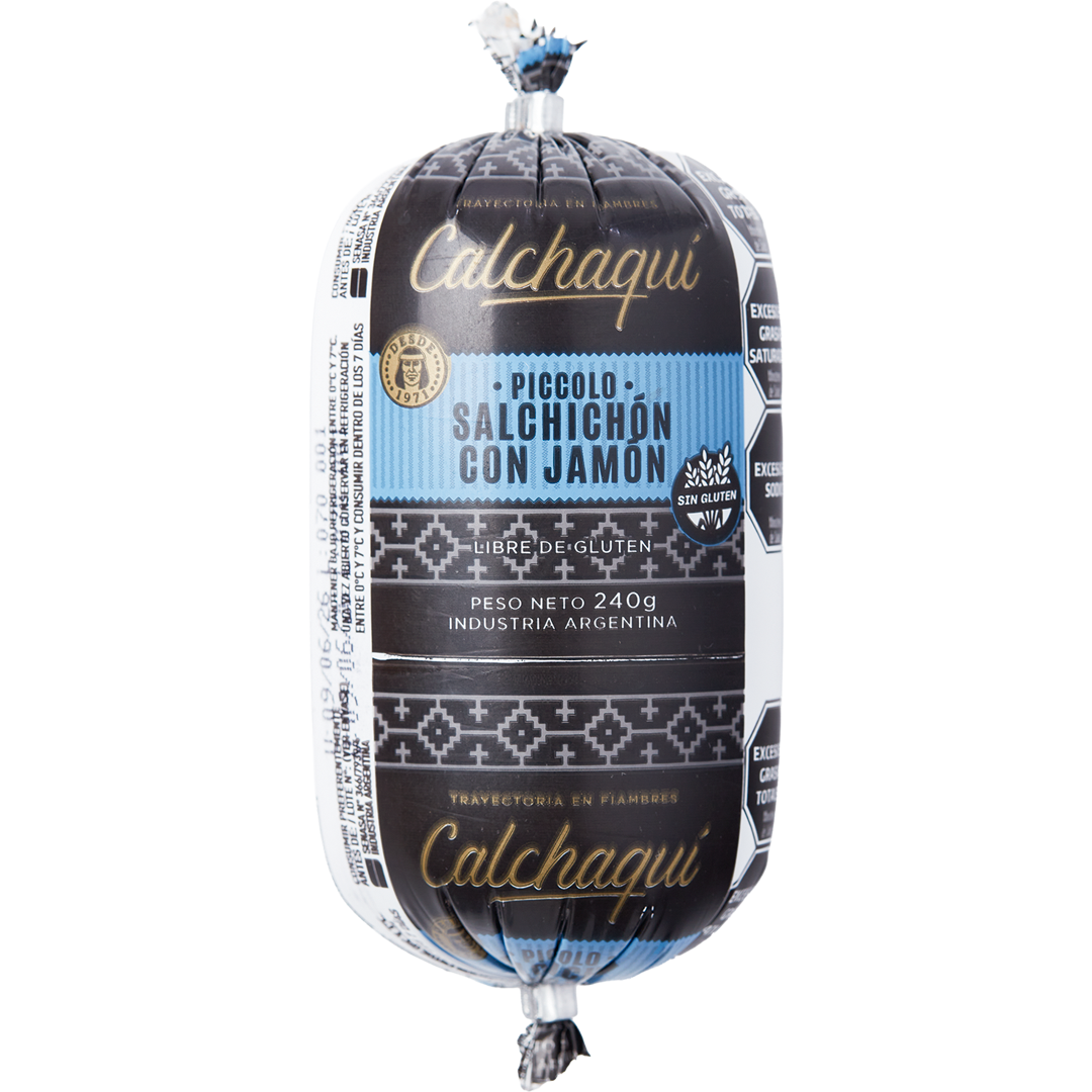 Salchichón con jamón piccolo