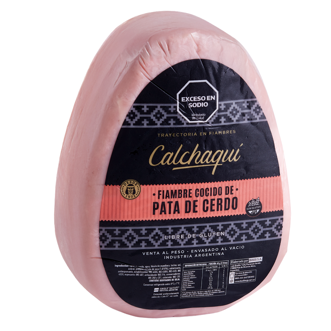 Fiambre J cocido grande sin gluten